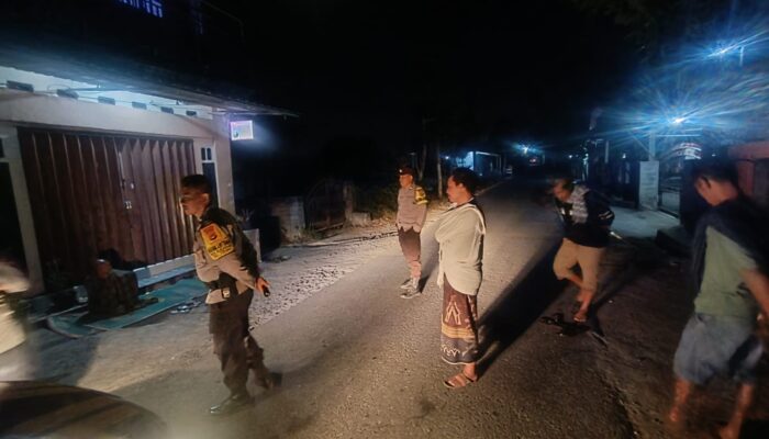 Antisipasi Tindak Kriminal Polsek Terara Intensifkan Patroli
