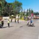 Pastikan Kegiatan Berjalan Aman, Polres Bima Kota Laksanakan Pengamanan Lomba Gerak Jalan SMA
