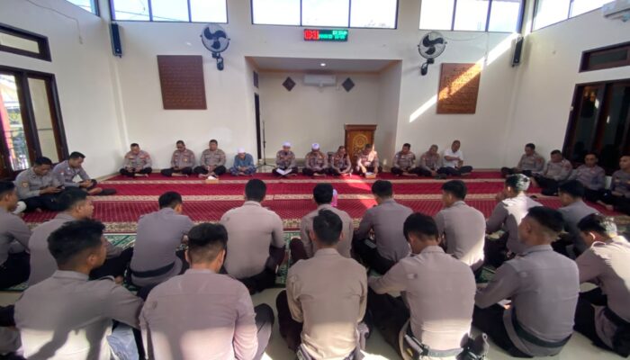 Binrohtal Rutin, Polres Bima Kota Perkuat Keimanan dan Integritas Personel