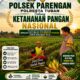 BHABINKAMTIBMAS DESA NGAWUN POLSEK PARENGAN POLRESTA TUBAN LAKSANAKAN PENDAMPINGAN PETANI KANGKUNG, WUJUDKAN KETAHANAN PANGAN