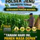 Polisi Polsek jenu Polres Tuban Turun ke Ladang, Dampingi Petani Jagung Dukung Ketahanan Pangan
