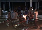 Menekan Kerawanan Kamtibmas dan Pastikan Kondusifitas Wilayah Polsek Bolo Intensifkan Patroli Malam