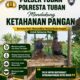 Polsek Tuban Dukung Ketahanan Pangan, Bhabinkamtibmas Sambangi Petani di Lahan Jagung
