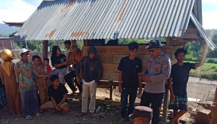 POLSEK MANGGELEWA RESPONS CEPAT TANGANI PENEMUAN WARGA MENINGGAL DUNIA DI DESA TEKASIRE