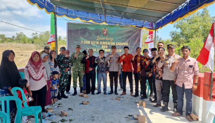 TNI Polri Hadir, Jembatan Garuda Jadi Simbol Pengabdian