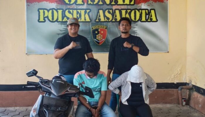 Tim Opsnal Polsek Asakota Ungkap Curanmor di Kelurahan Jatibaru, Terduga Pelaku dan Penadah Diamankan