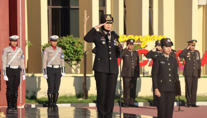 Khidmat dan Penuh Semangat Kebangsaan, Polres Sumbawa Gelar Upacara Peringatan HUT RI ke-81