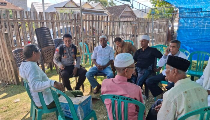 Sambang Duka, Polres Bima Kota Wujudkan Kepedulian Polri kepada Masyarakat