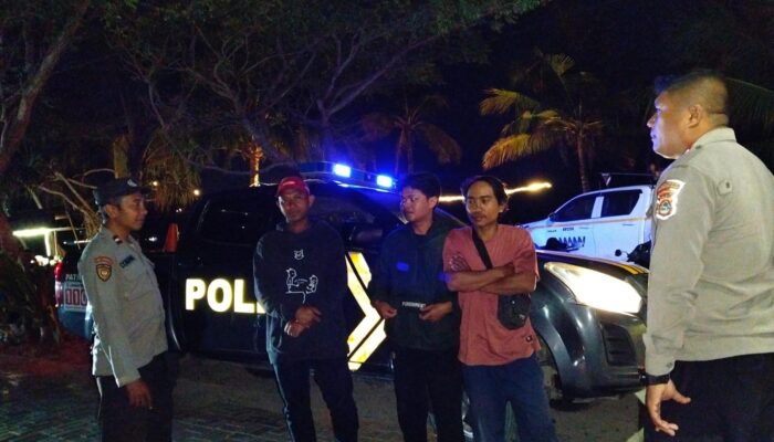 Patroli Rinjani Presisi Polsek Maluk Sasar Jalur Utama dan Kawasan Pantai Maluk
