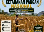 Polri Dukung Astacita, Polsek Semanding Polresta Tuban Turun Cek Tanaman jagung milik Warga di Desa Ngino