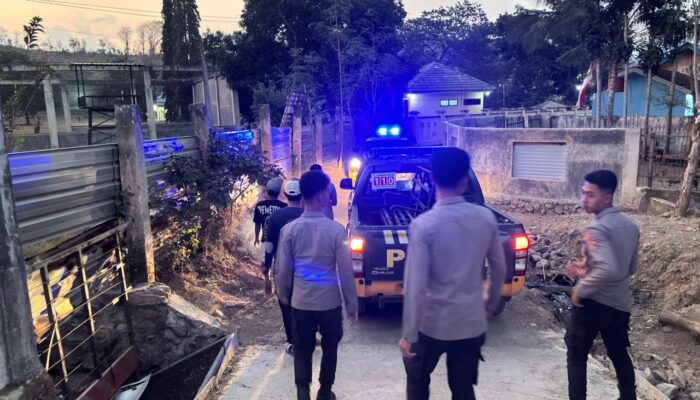 Respons Cepat Aduan Warga, SPKT Polres Bima Kota Datangi TKP Dugaan Penganiayaan
