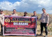 Tingkatkan Kesadaran Masyarakat Akan Dampak Negatif Karhutla,Polsek Soromandi Dor to dor Laksanakan Sosialisasi Pencegahan