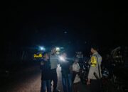 Polsek Langgudu Gelar Patroli Blue Light, Ciptakan Kondisi Kamtibmas Kondusif di Sejumlah Titik Rawan