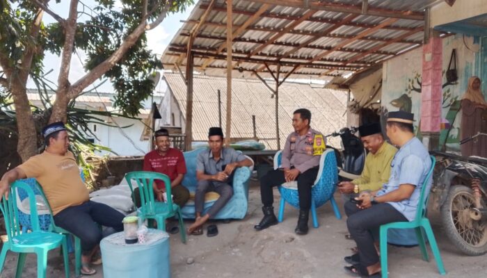 Cegah Kebakaran Sejak Dini, Bhabinkamtibmas Desa Pesa Imbau Warga Tingkatkan Kewaspadaan