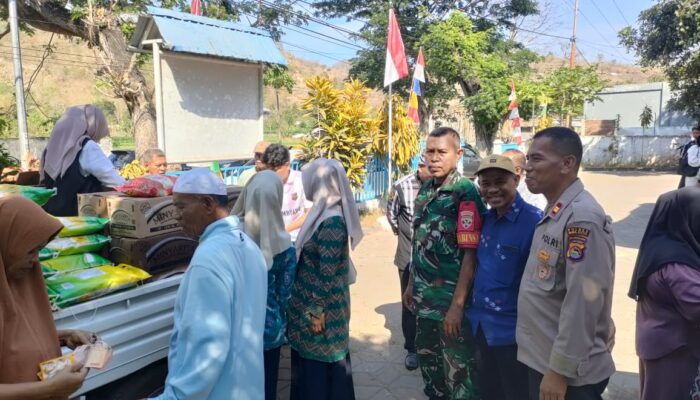 Sat Binmas Polres Bima Kota Hadiri Gerakan Pangan Murah, Dukung Stabilitas Harga dan Pasokan Pangan