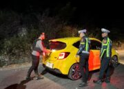 Patroli Strong Point Rinjani Presisi, Wujud Ketegasan Polres Bima Kabupaten Jaga Kondusifitas Kamtibmas