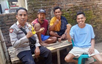 Sambangi Warga Binaan, Bhabinkamtibmas Polsek Bolo Himbau Warga Jaga Kondusifitas Kamtibmas