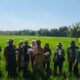 Babinsa Kuripan Utara Dampingi Gerdal Pupuk Hayati Petani
