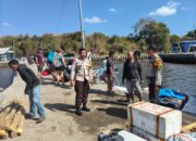 Cegah Gangguan 3C dan Pantau Obyek Vital, Polsek Labuhan Badas Gelar Patroli Rutin di Terminal Sumer Payung hingga Dermaga Goa