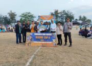 Kapolsek Moyo Hilir Hadiri Penutupan Open Turnamen Mini Soccer Berare Cup II, Pastikan Pengamanan Sinergis Berjalan Sukses