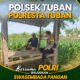 Bhabinkamtibmas Polsek Tuban Sambang Warga, Dukung Ketahanan Pangan Nasional