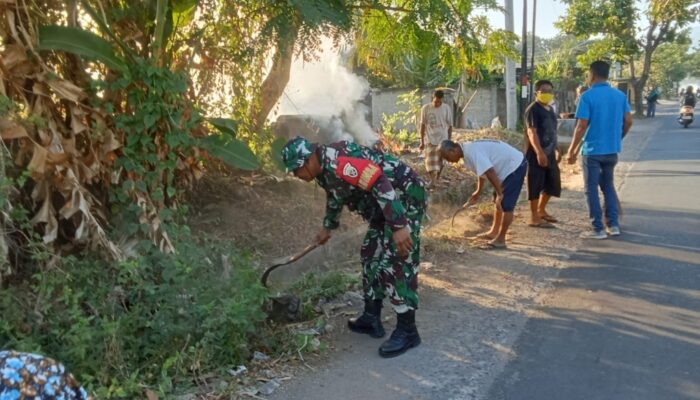 HUT ke-131, Desa Tanjung Gelar Karya Bhakti Bersama