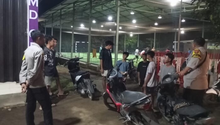 Polsek Pekat Polres Dompu terus meningkatkan kegiatan patroli cipta kondisi melalui Kegiatan Rutin Yang Ditingkatkan (KRYD)
