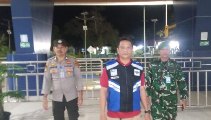 Pastikan Area Bandara SMS Bima Aman, Polsek KP3 Polres Bima Kabupaten Optimalkan Patroli Malam Hari