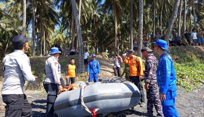 Korban Terseret Gelombang Ditemukan Meninggal Dunia, Tim SAR Gabungan Evakuasi Korban