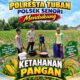 Unit Binmas Polsek Senori Polresta Tuban Membantu Proses Pemupukan Tanaman Jagung Warga Desa Jatisari