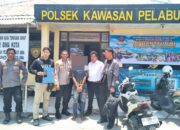 Polsek Kawasan Pelabuhan Laut Bima Serahkan DPO Curanmor kepada Penyidik Polres Klungkung