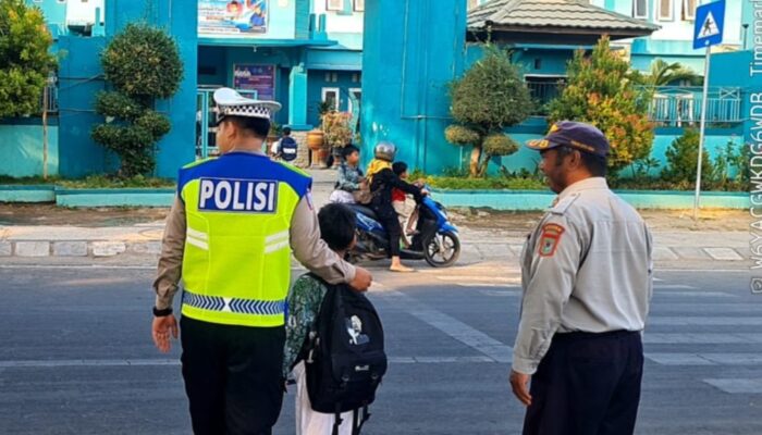 Sat Lantas Polres Bima Kota Laksanakan Pelayanan Gatur Pagi, Wujudkan Kamseltibcarlantas
