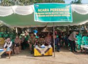 Perkuat Antara TNI dan Polri, Kapolsek Belo Hadiri Peresmian Koramil 1608-10 Belo
