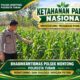 Mendukung Asta Cita Presiden bhabinkamtibmas Polsek Montong Polresta Tuban Pantau Kodisi Tanaman Jagung Milik Warga Desa pakel