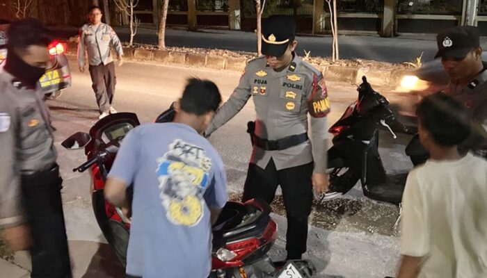 Respons Cepat Call Center 110, Polres Bima Kota Bubarkan Aksi Balap Liar yang Meresahkan Warga