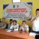 Personel Gabungan Polsek Parado dan Polres Bima Kabupaten sukses amankan rapat pleno penetapan calon kades di wilayah Kecamatan Parado