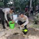 Dukung Program Green Policing Kapolri, Polres Bima Kota Tanam 250 Pohon Mahoni Secara Serentak
