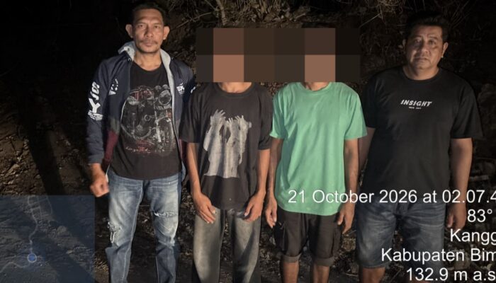 Gerak Cepat Tim Gabungan Polres Bima Kota, Tiga Terduga Pelaku Penganiayaan yang Menewaskan Warga Dumu Diamankan