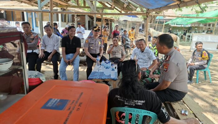 Kapolres Dompu Bersama PJU Sambangi Komunitas Kuda, Perkuat Sinergi dan Jaga Kamtibmas di Arena Pacuan Kuda