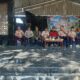 Hadir Mewakili Kapolsek, Bhabinkamtibmas Desa Labuhan Sumbawa Tutup Lomba Pramuka Penggalang LT-II Kwartir Ranting Labuhan Badas