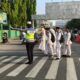 Polsek Rasbar Gelar Strong Point Pagi di Dua Titik Sekolah, Pelajar Aman Menyeberang
