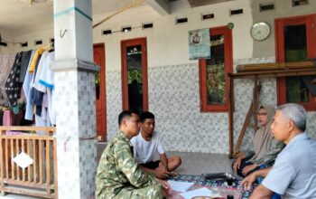 Raih Cita-Cita Jadi Prajurit, Babinsa Langko Beri Pendampingan