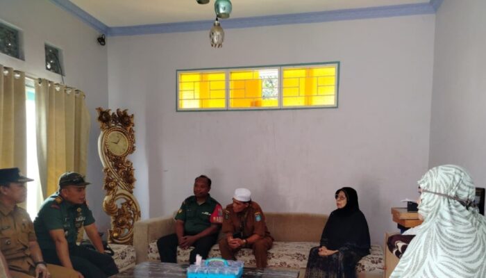 Danramil Gunungsari Temui Keluarga Korban, Pastikan Perhatian Berlanjut