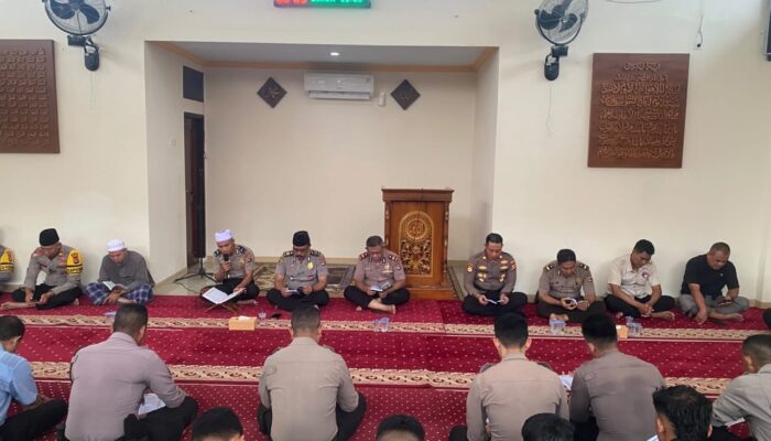 Tingkatkan Keimanan dan Profesionalisme, Personel Polres Bima Kota Rutin Laksanakan Binrohtal