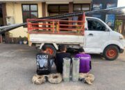 CCTV Bongkar Penggelapan Material Rp11 Juta, Tiga Karyawan Depo Sumber Bangunan Diciduk Polsek Rasbar