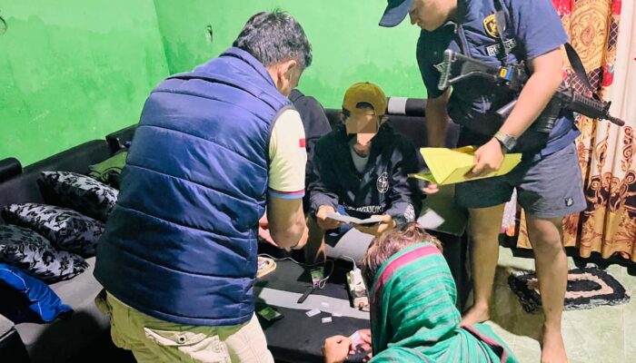 Tim Opsnal Polsek Wawo Amankan Terduga Penyalahgunaan Narkotika, 8 Klip Diduga Sabu Disita